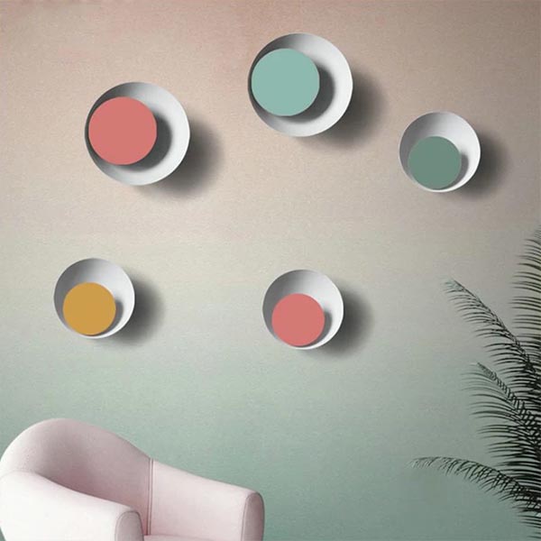 Nordic Macaron Wall Lamp Personality Creative LED Wall Lights Ceiling Lamp Dual-